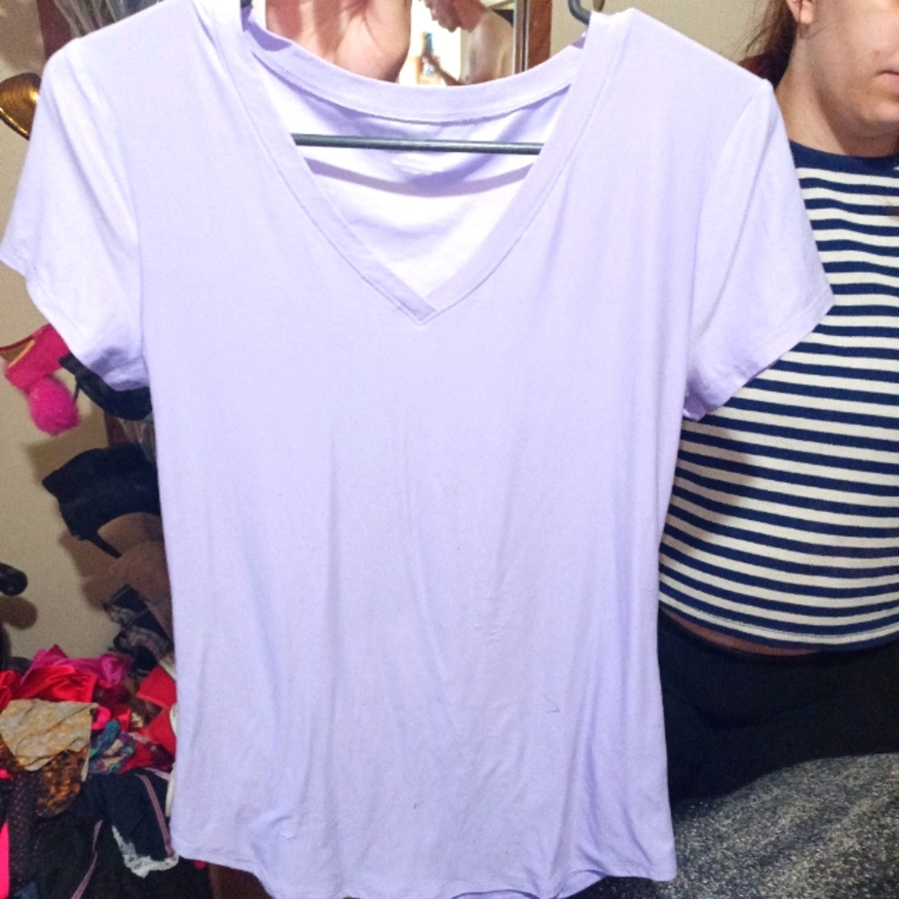 Purple cozy tee